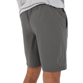 Free Fly Men's Breeze Short 6 Inch Inseam - Quick-Dry, Moisture-Wicking, Breathable Shorts with Sun Protection UPF 50+ - Graphite, Medium