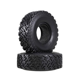 LOVIVER 4 Pieces RC Tires Remote Control Car Tires Upgrade Easy to Install RC Wheels Tires Replace for MN 1/12 78 82 99S 1/16 C14 C24