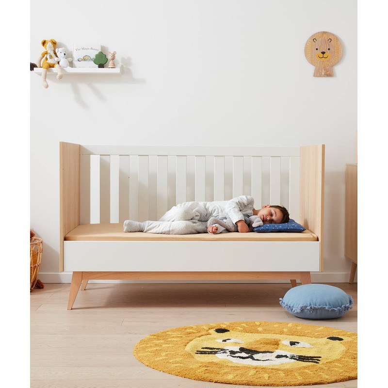 ergoPouch Cot Organic Cotton Fitted Sheet, Wheat