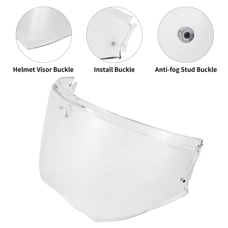 VCOROS Helmet Visor Face Shield For Advant X/Advant X Carbon