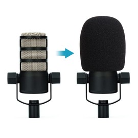 PodMic Pop Filter - Microphone Windscreen Foam for Rode PodMic Podcasting Microphone for Blocking Out YOUSHARES