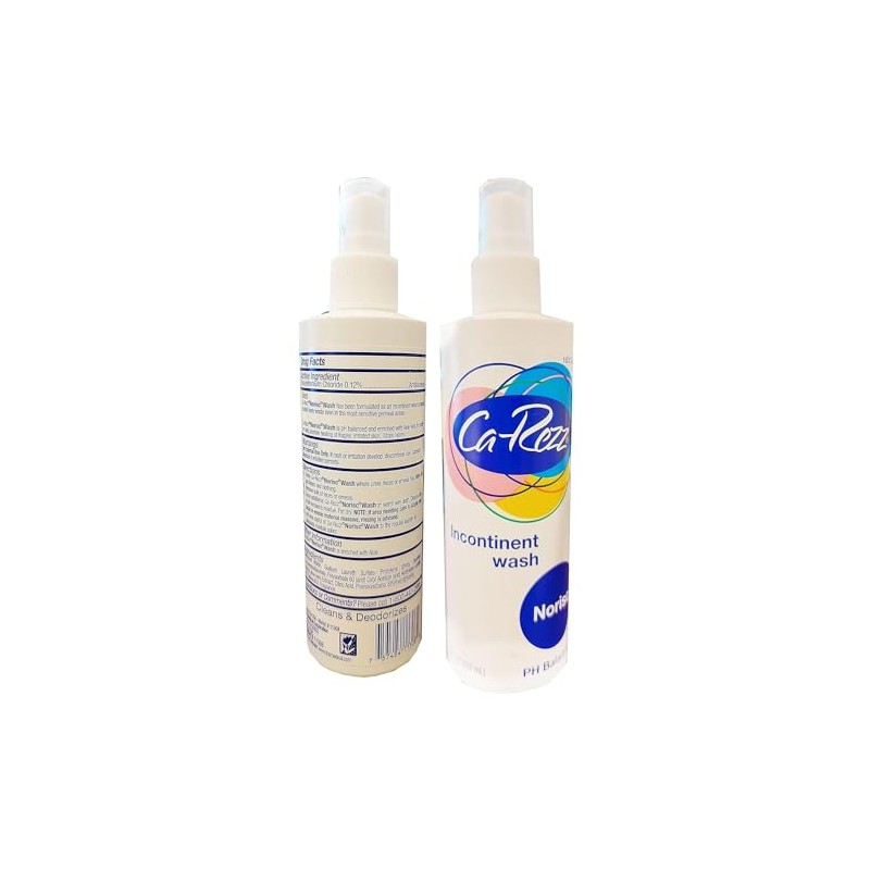 Ca-Rezz No Rinse Gentle Wash 11308 , 8oz, 2 BottlesQ