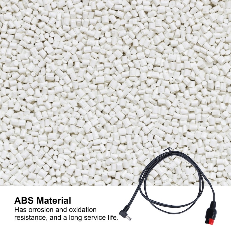 Power Cable Shortwave Radio Portable ABS DC Head Cord Accessory