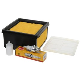 RedPart Service Kit Compatible with Husqvarna K760 K770 - Includes Air Filter, Fuel Filter, Genuine Spark Plug