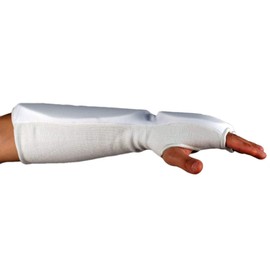 Pine Tree Martial Arts Taekwondo, Karate Training Cloth Fist & Forearm Pad (White, M)