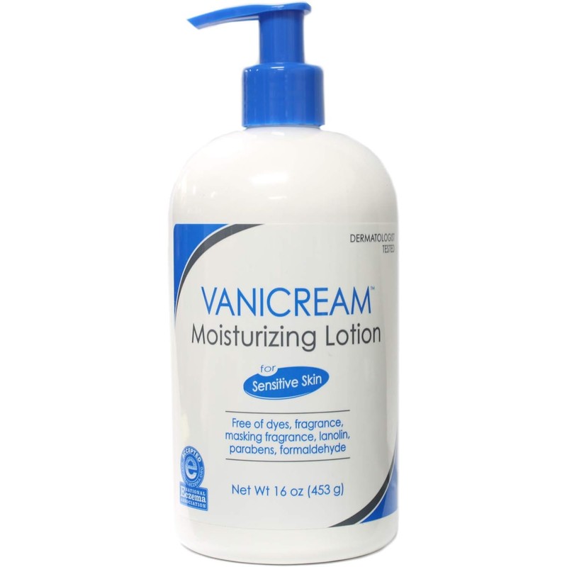 Vanicream Lite Lotion Bottle With Pump 16 Oz (2 Pack)