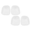 2 Pair Gel Heel Pad Transparent Strong Adhesion Soft Massaging
