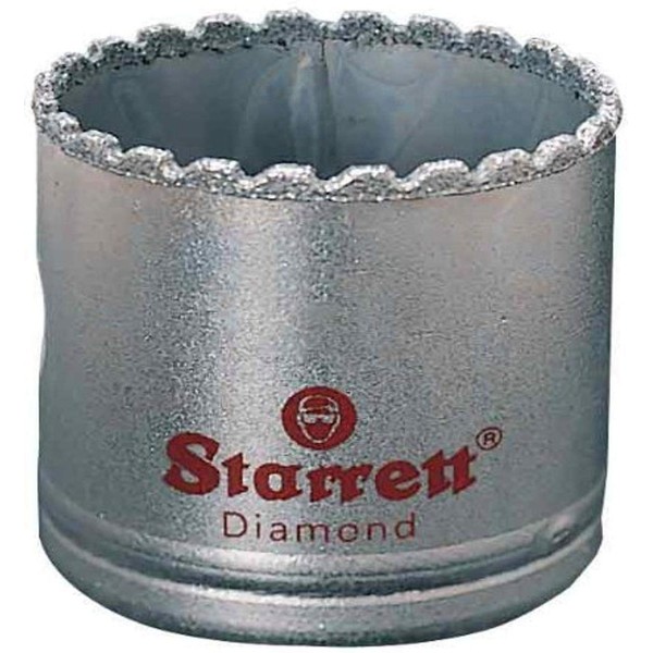Starrett Diamond Grit Hole Saw - Ideal for Drilling Small