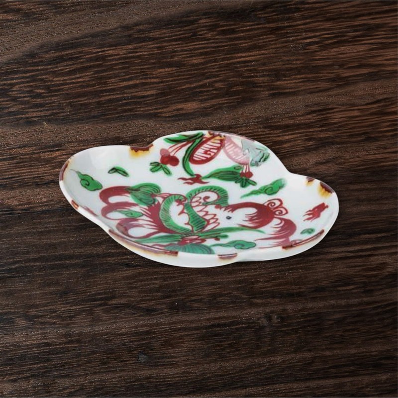 Takumikaze Arita Ware 5.9 inches (15 cm), Small Plate, Qilin,