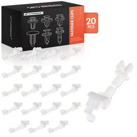 A-Premium 20PCS Nylon Door Lock Rod End Clips Compatible with Ford models - For 3.97mm Rod Size