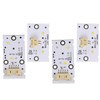 4PCS Yellow DRL Angel Eyes Headlight LED Boards Fit for