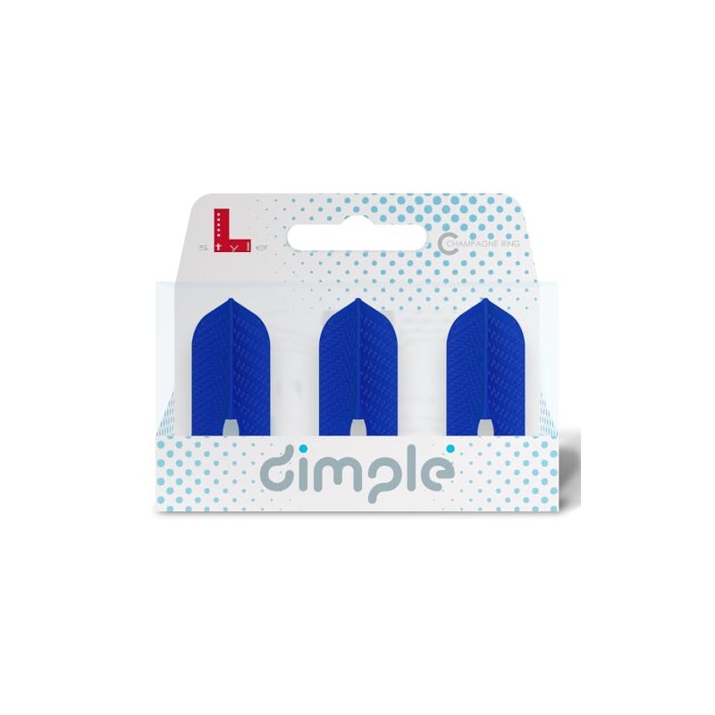 L-style (El style) flight El dimple Slim Blue flf1634