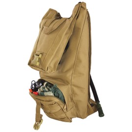 Red Rock Outdoor Gear Piranha Hydration Pack, Coyote
