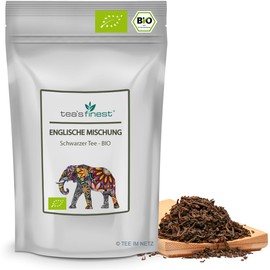 tea`s finest® Black Tea English Blend | English Breakfast Organic (250 grams)
