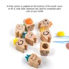 Wooden Baby Teeth Keepsake Box Teeth Saver Box Kids Deciduous