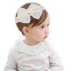 Rannyrena Baby Girls Bow Headband Newborn Lace Bow-knot Hair Band