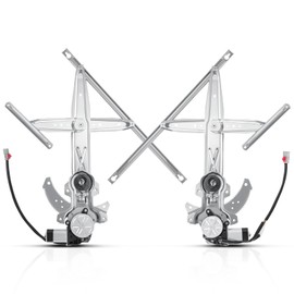 A-Premium Power Window Regulator with Motor Compatible with Honda Civic 1996-2000 Hatchback Coupe Front Driver and Passenger Side