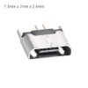 TA-VIGOR 10Pcs Micro USB Female Socket Connector, 5 Pin 180