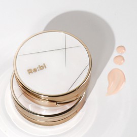 Ribble Glow Cell In Water Glow Cushion Moist PDRN Blemish Cover Glow (Main Product + 1 Refill + 1 Puff) / 리블 글로우 셀 인 물광 쿠션 촉촉한 PDRN 잡티커버 광채(본품+리필 1개+퍼프 1개)