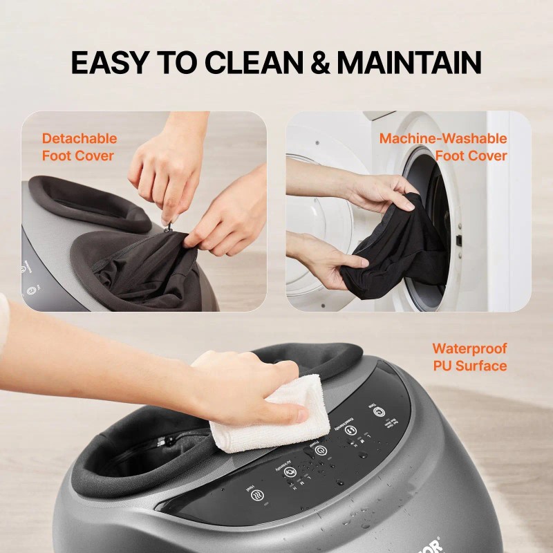 Deep-Kneading and Compression Shiatsu Foot Massager Machine with Heat Gift