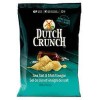 Old Dutch Crunch Sea Salt & Malt Vinegar Chips One Large Bag,