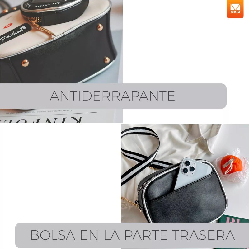 Maíz Bolsa Hombro Cruzada Crossbody Bandolera Casual Mujer Moda