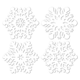 Snowflake Cutouts Pack of 24