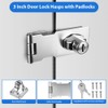Flintronic Keyed Hasp Lock, 3 Inch Door Lock Hasps with