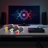 ZhangyiHot 1Pc Black Signal Receiver Accessories 3 RCA AV Audio