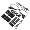 SI Rear Side+Center Mirrors Set For John Deere Gator HPX
