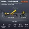 VEVOR Low Profile Floor Jack 4 Ton Heavy Duty Steel
