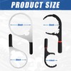 Lanties 4 Pcs Fuel Filter Wrench 4.6'' & 5'' &