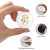 Evans1nism Monogram Initial B Fridge Magnets Glass Strong Magnets Alphabet