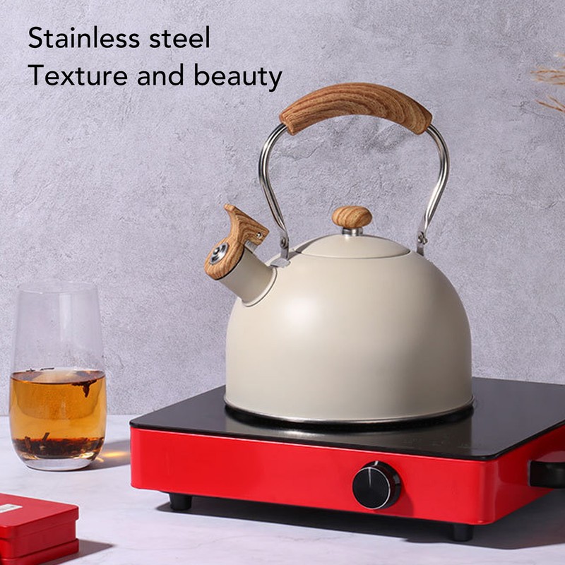 Whistling Kettle Stainless Steel Tea Kettle 2.5L Whistling Tea Pot