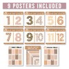 9 Boho Multiplication Chart Poster For Wall - Multiplication Poster