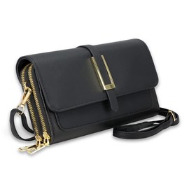 Hope Retailer Women's Shoulder Bag, Compact, Large Capacity, Simple, Stylish, Black