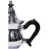 Moroccan Teapot Chrome-Plated Brass 200 ml with Strainer and Plastic