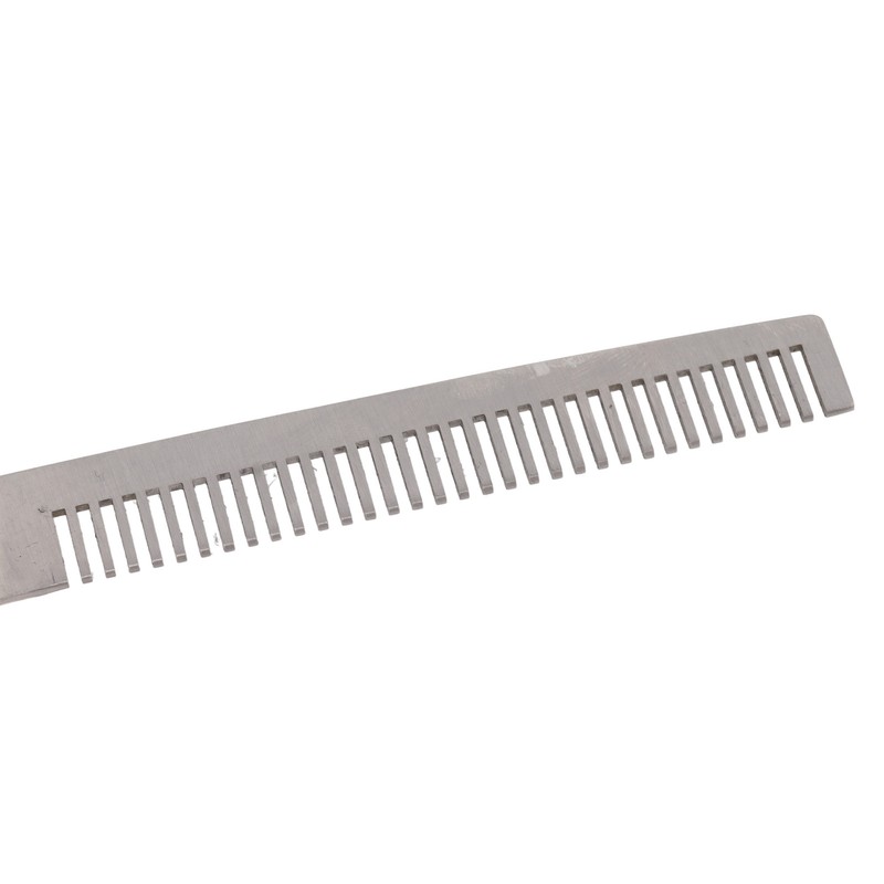 Hairdressing Spring Comb Stainless Steel Folding Portable Switchblade Comb for