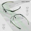 KAPVOE Photochromatic Self-Tone Cycling Glasses Men Women Sports Sunglasses Clear
