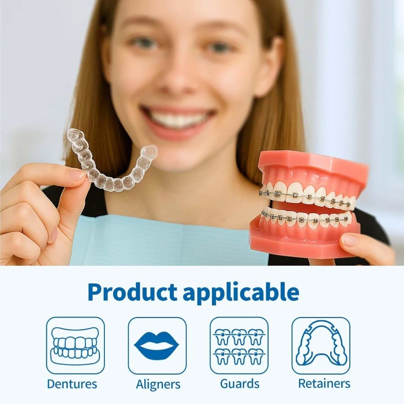 Tabletas Efervescentes De Cuidado Bucal, 60 Unidades, Elimin