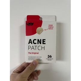LMW Goods Acne Pimple Patches, 36 Count, Invisible Hydrocolloid Spot Stickers for Face