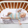 Rtteri 4 Pcs Baby Bassinet Sheets Soft Fitted for Baby