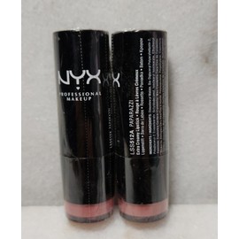 NYX 2- NYX Cosmetics Extra Creamy Lipstick LSS512A Paparazzi