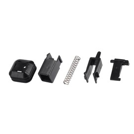 Hihaha No.ARV780020 Fuel Filler Door Latch Repair Kit for Land Rover LR3 2005-2009 for Land Rover LR4 2010-2016/1 Set Black
