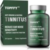 Topffy Tinnitus Relief for Ringing Ears Supplement - 120 Capsules