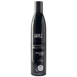 Jayli Acondicionador Sin Sulfatos Matizador Negro, 320.0 mililitro, 1 item