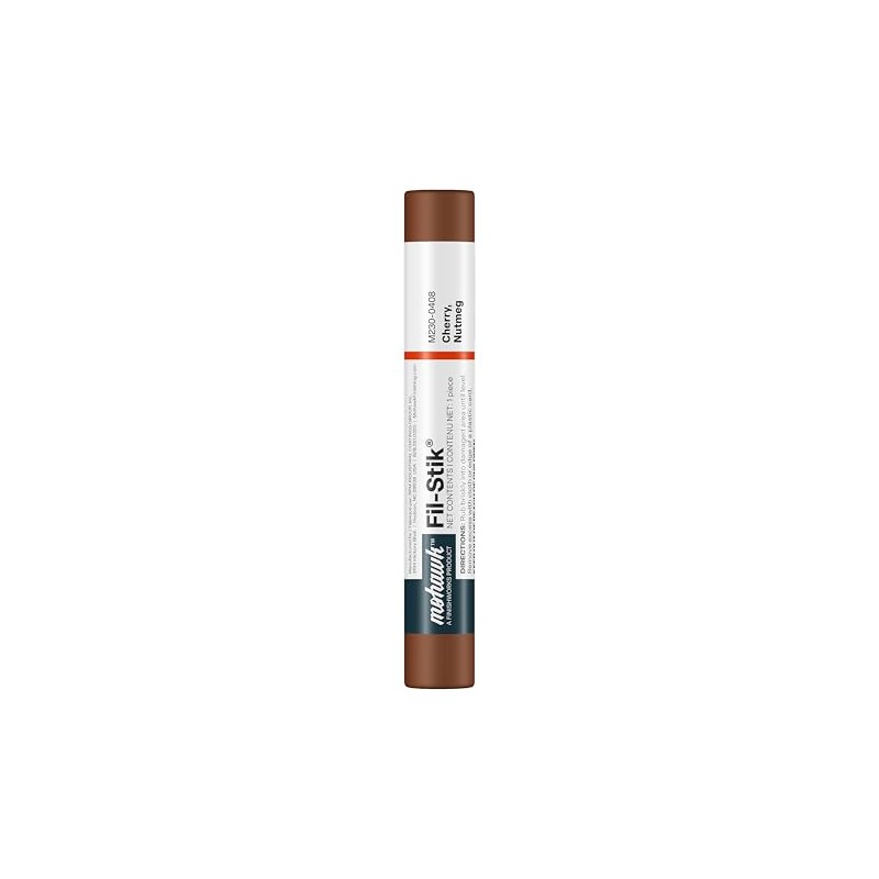 Mohawk Fil-Stik Wax Putty Stick for Wood Repair, Cherry/Nutmeg M230-0408,