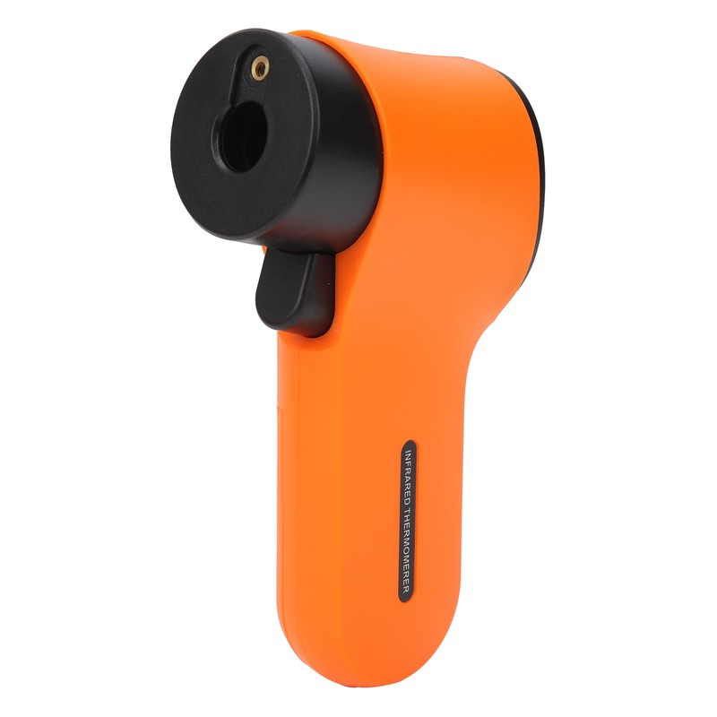 Temperature Measuring Gun NonContact Infrared Portable Handheld Thermometer HW550(Orange )
