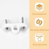 Set of 10 Awning Eyelets for Motorhomes and Caravans with