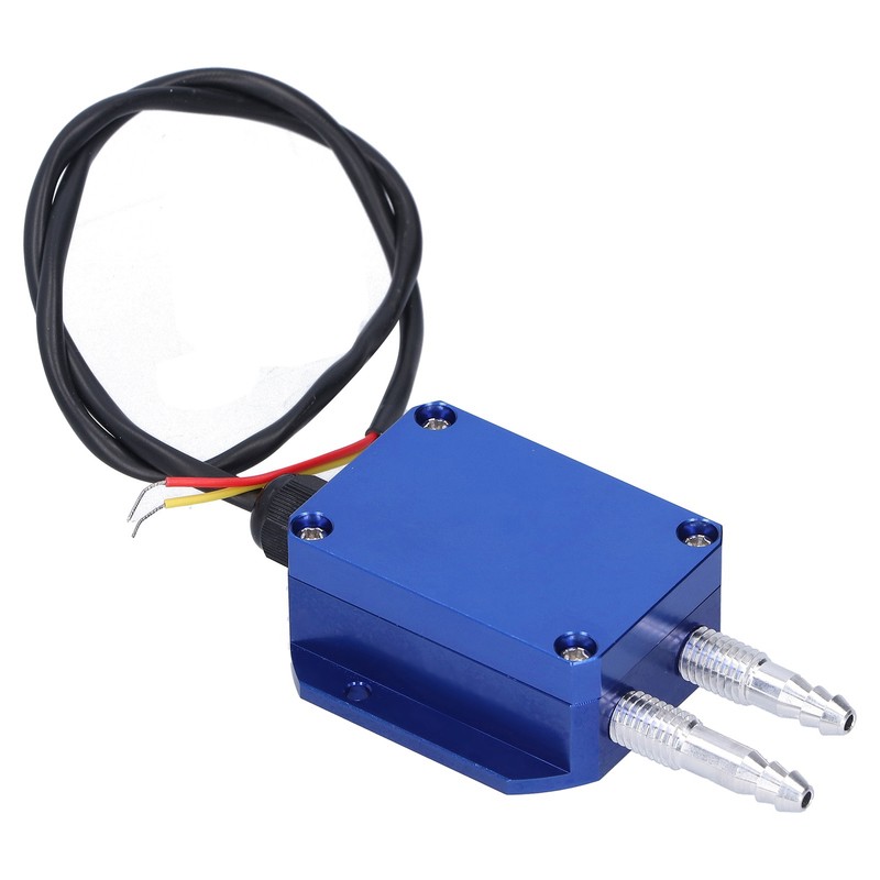 Wind Pressure Transmitter Blue DC24V Micro Differential Sensor for Boiler